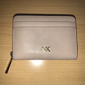 Michael kors mini pink wallet